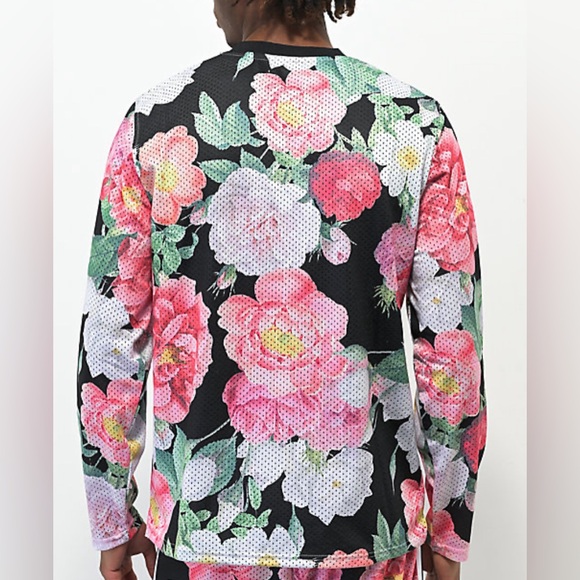 Primitive Floral Jersey Long Sleeve Top - Picture 5 of 11